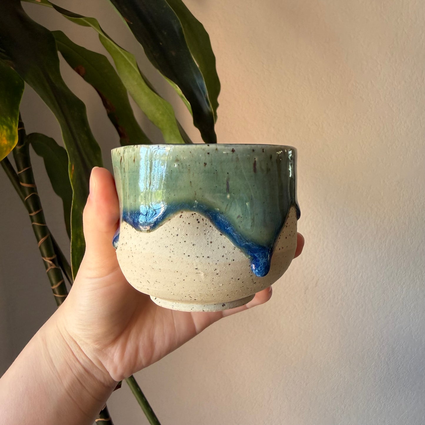 Blue Drippy Cup