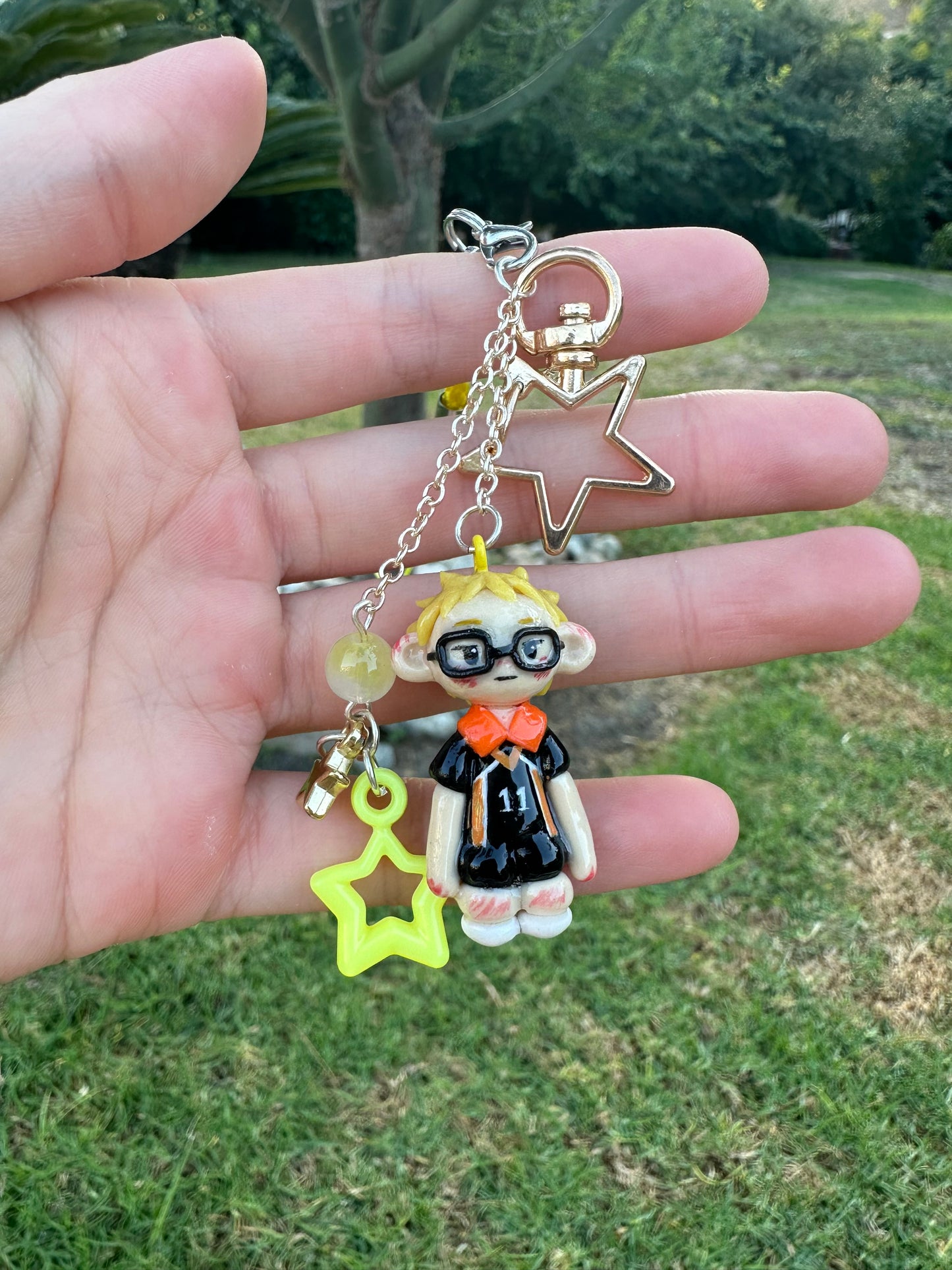 Tsukishima Keychain