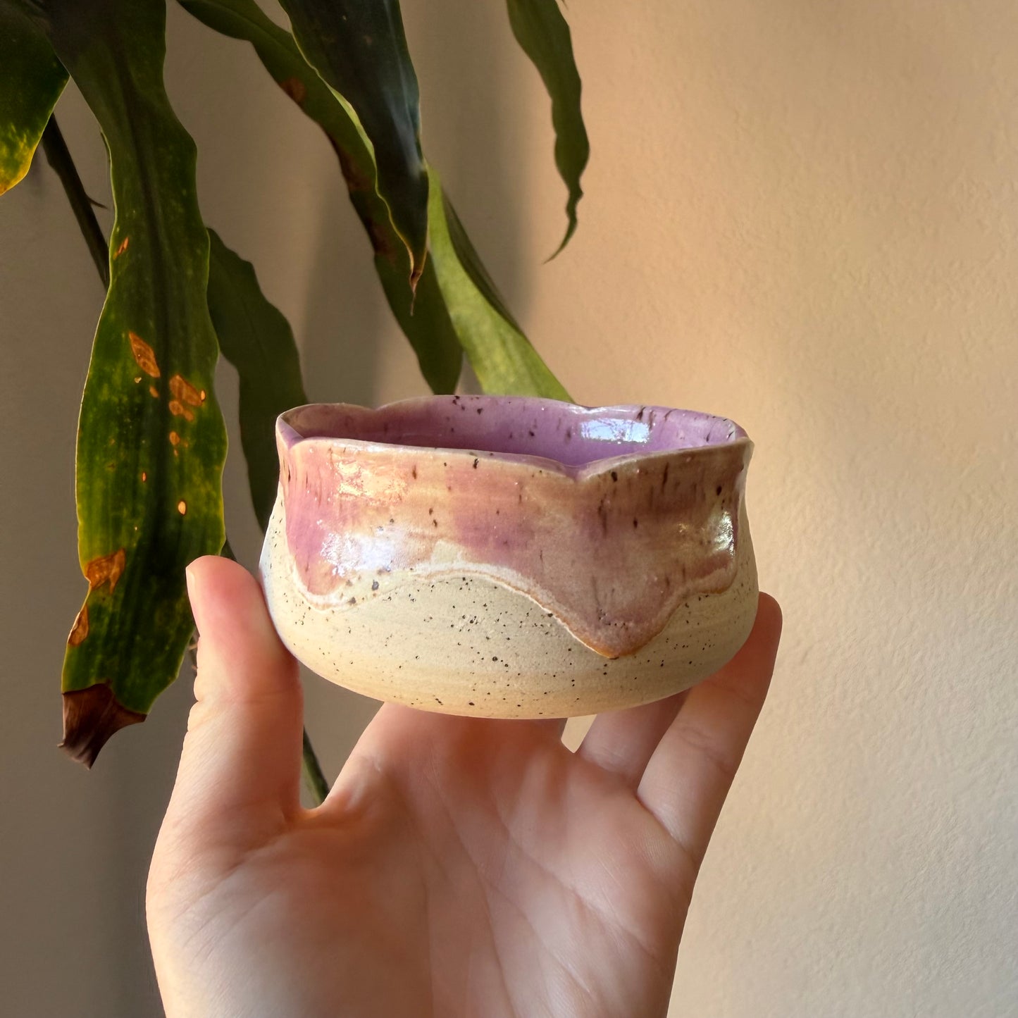 Light Mauve Flower Cup