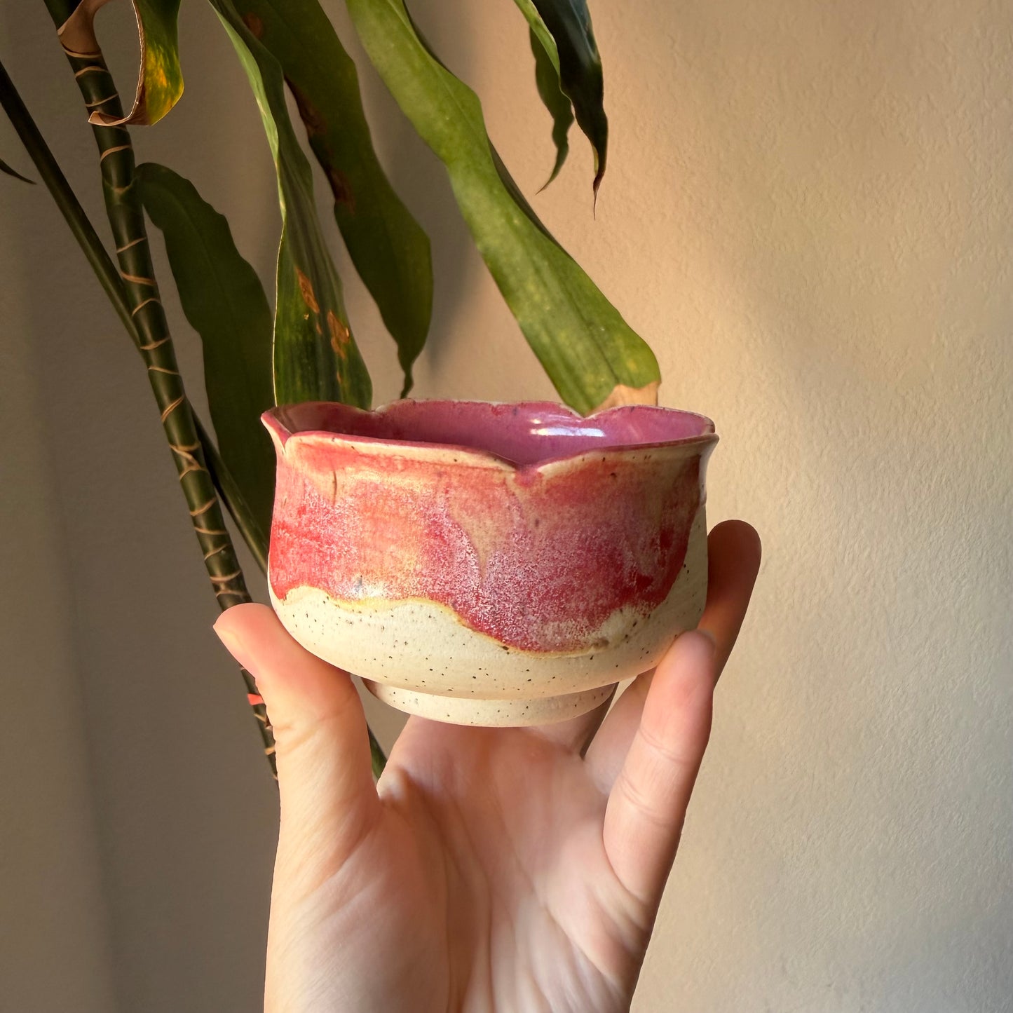 Pink Flower Teacup