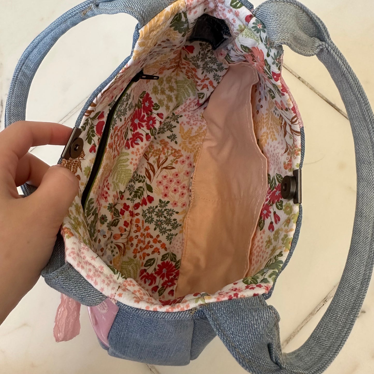 Mini Pink Lace Qipao Bag