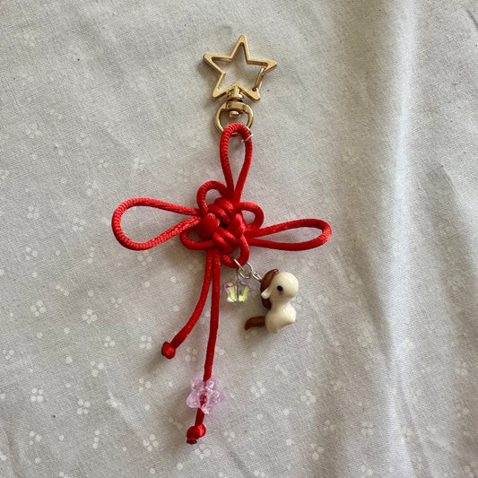 Good Luck Knot Keychain