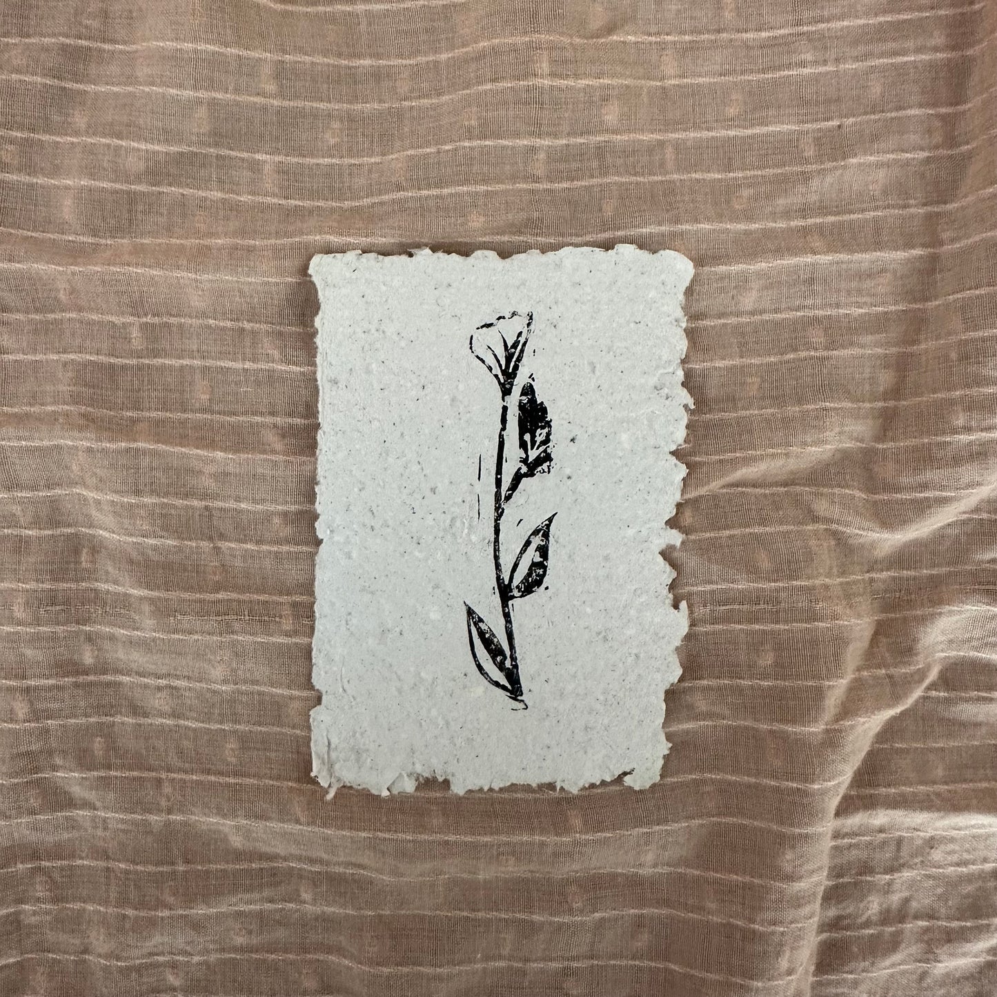 Linocut Flower Prints