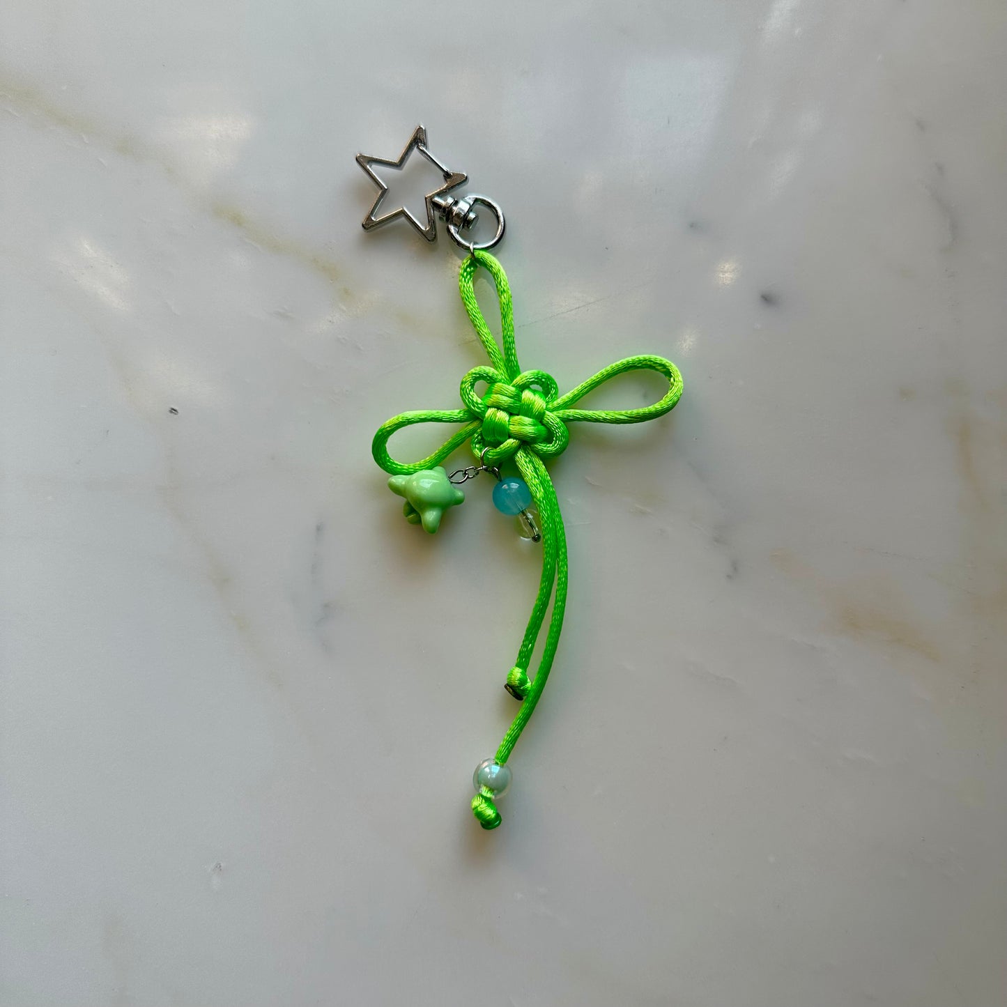 Frog Chinese Knot Keychain