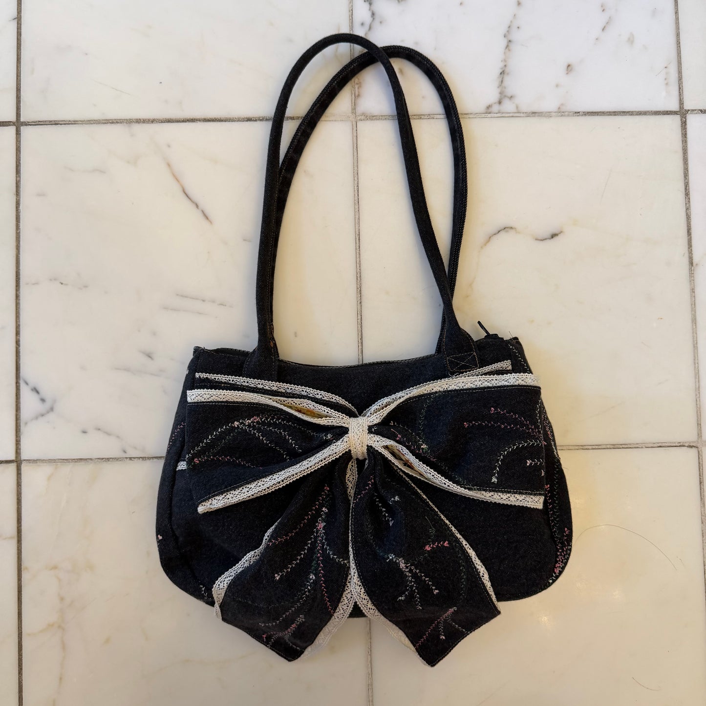 Black Bow Bag