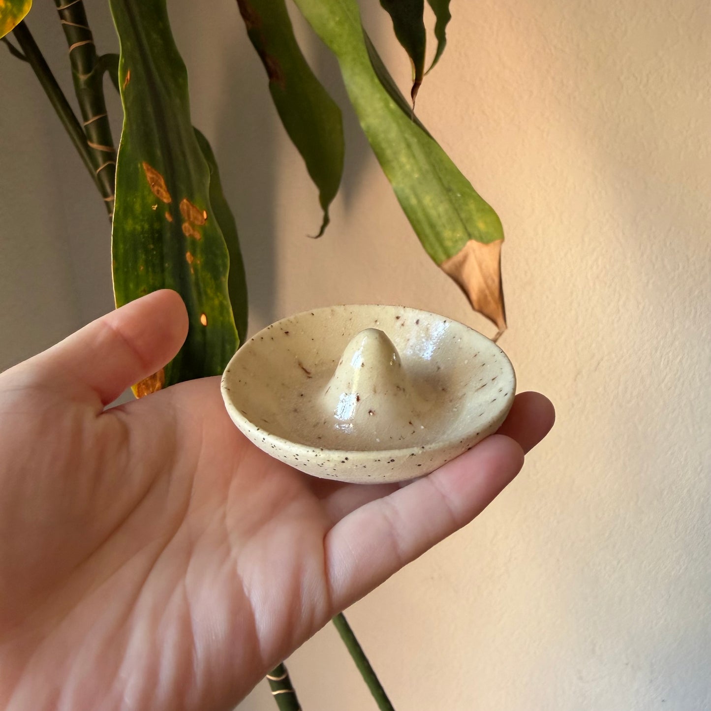 Beige Ring Dish (B-grade)