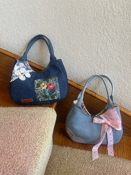 Mini Pink Lace Qipao Bag
