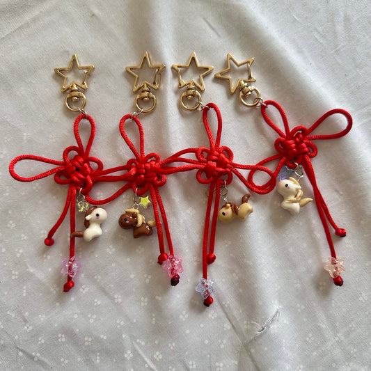 Good Luck Knot Keychain