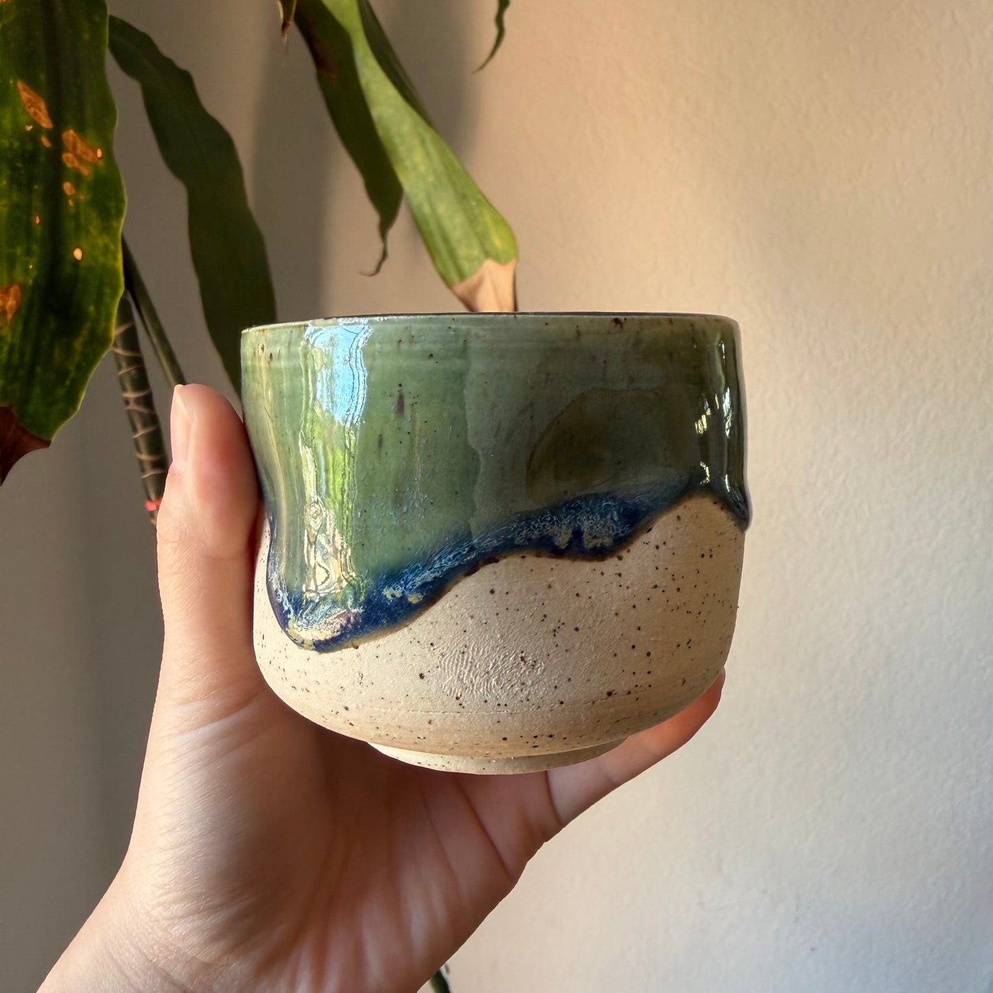 Blue Drippy Cup